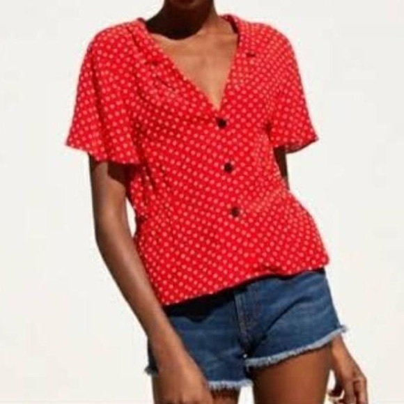 Zara Heart Valentine Blouse - Picture 2 of 8